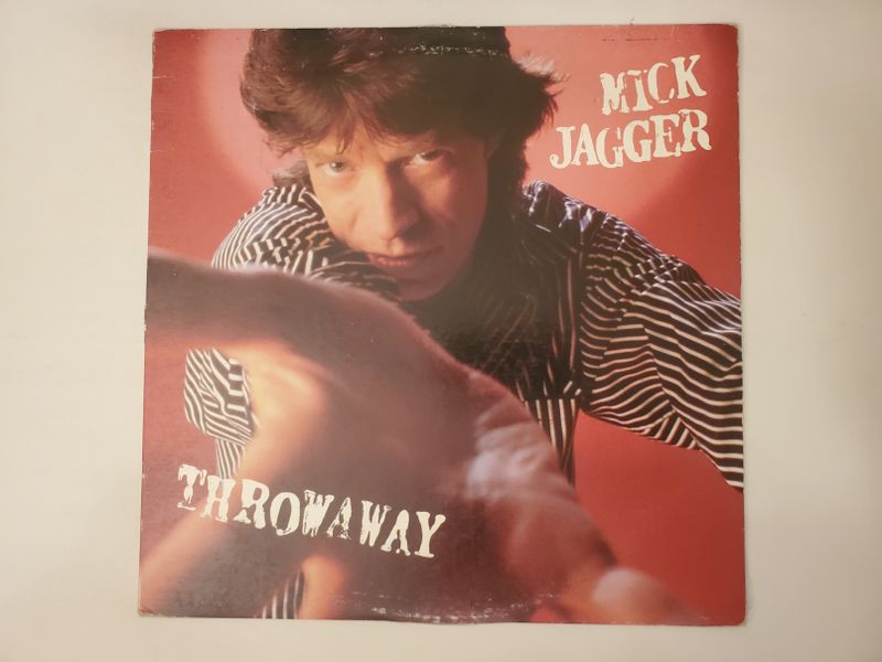 Mick Jagger Throwaway vinyl record